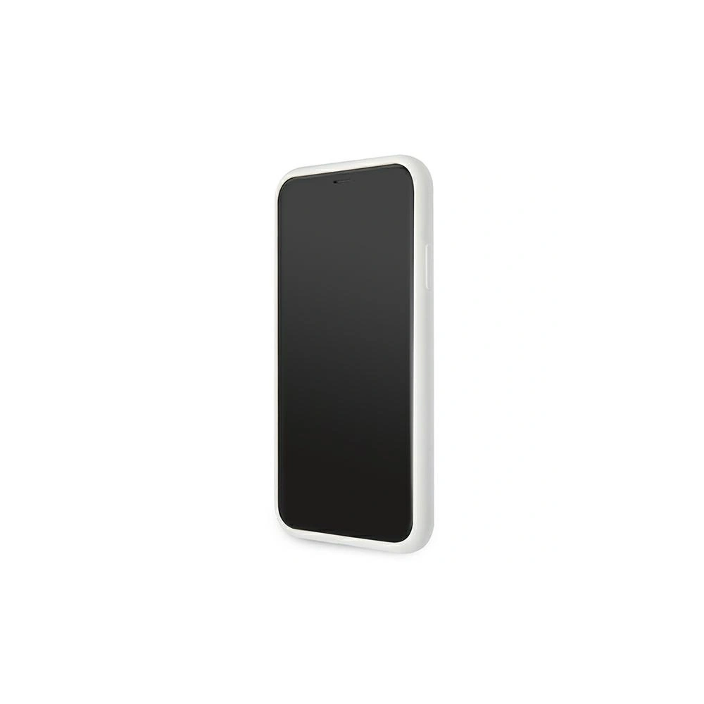 Hurtownia GSM - Etui Karl Lagerfeld KLHCN61SLKLWH Apple iPhone 11 Silicone Stack Logo bílý/white - KLD494WHT - {ean13} - Hurt