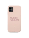 Hurtownia GSM - Etui Karl Lagerfeld KLHCN61STKLTLP Apple iPhone 11 silikonová s logem růžová/pink - KLD495PNK - {ean13} - Hurt