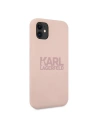 Hurtownia GSM - Etui Karl Lagerfeld KLHCN61STKLTLP Apple iPhone 11 silikonová s logem růžová/pink - KLD495PNK - {ean13} - Hurt