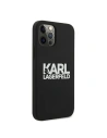 Hurtownia GSM - Etui Karl Lagerfeld KLHCP12MSLKLRBK Apple iPhone 12/12 Pro Silicone Stack Logo černý/black - KLD499BLK - {ean13} - Hurt