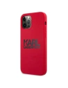 Hurtownia GSM - Etui Karl Lagerfeld KLHCP12MSLKLRE Apple iPhone 12/12 Pro Silicone Stack Logo czerwony/red - KLD501RED - {ean13} - Hurt