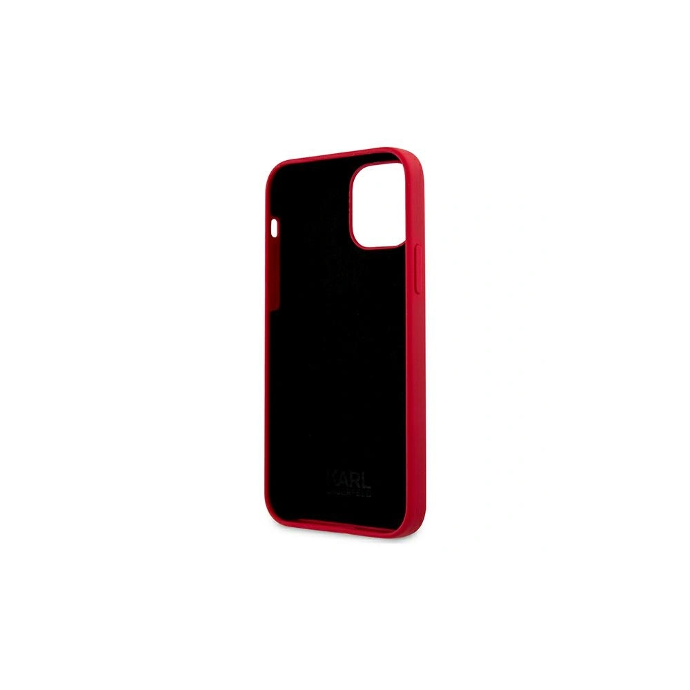 Hurtownia GSM - Etui Karl Lagerfeld KLHCP12MSLKLRE Apple iPhone 12/12 Pro Silicone Stack Logo červený/red - KLD501RED - {ean13} - Hurt