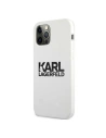 Hurtownia GSM - Etui Karl Lagerfeld KLHCP12MSLKLWH Apple iPhone 12/12 Pro Silicone Stack Logo biały/white - KLD502WHT - {ean13} - Hurt