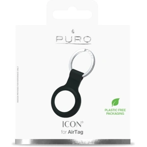 Hurtownia GSM - Silikonowe etui PURO ICON Case Apple AirTag (czarny) - PUR416BLK - {ean13} - Hurt