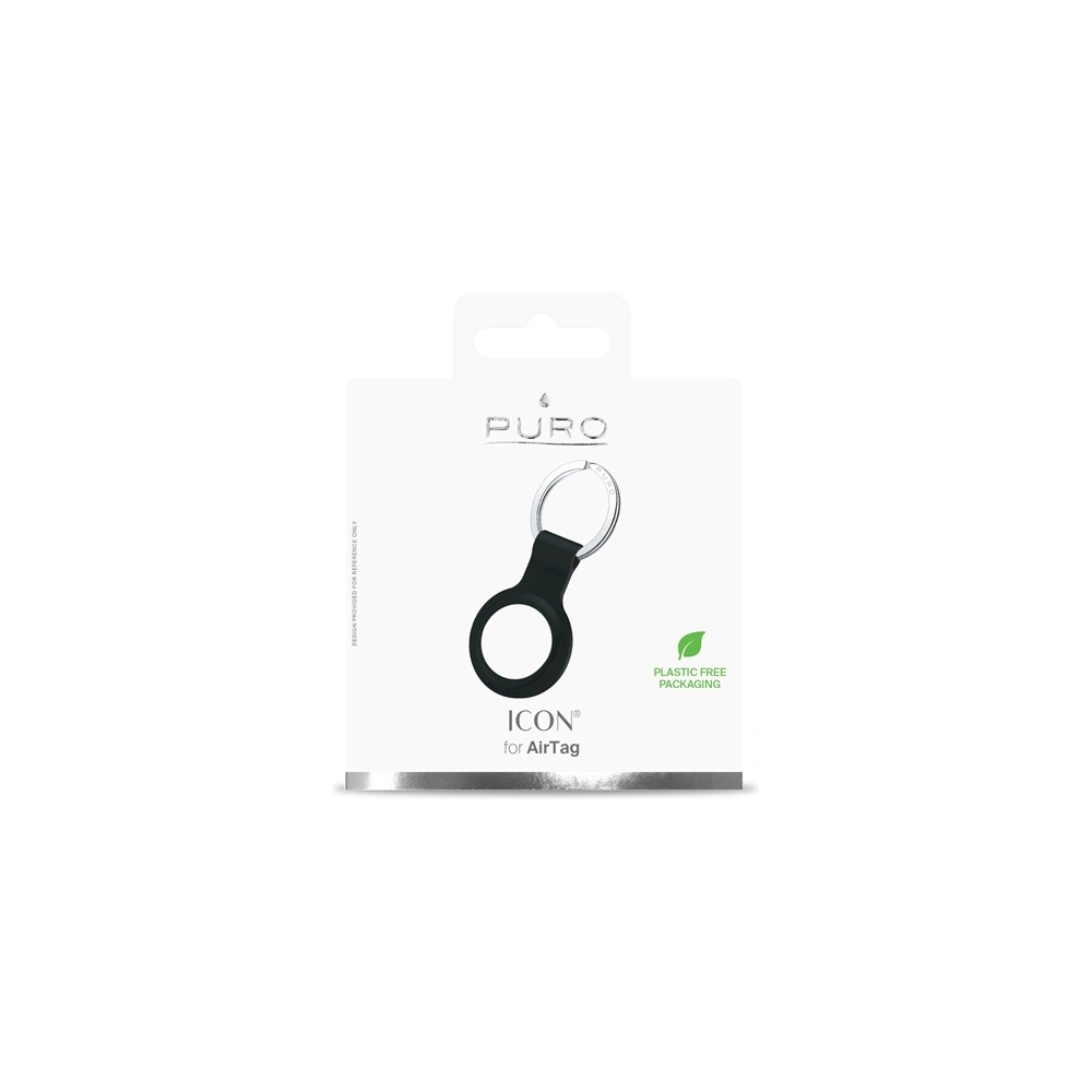 Hurtownia GSM - Silikonové pouzdro PURO ICON Case Apple AirTag (černé) - PUR416BLK - {ean13} - Hurt