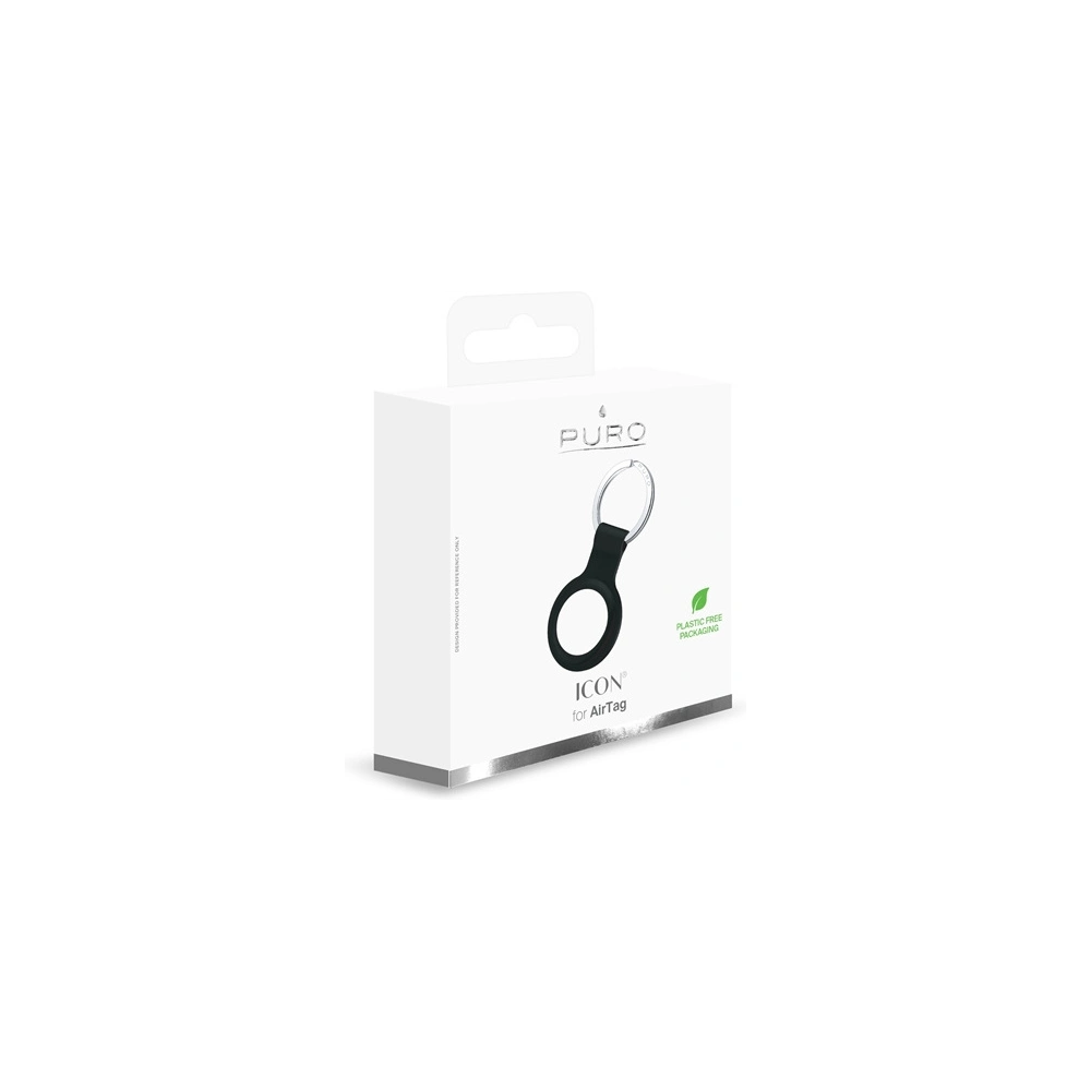 Hurtownia GSM - Silikonové pouzdro PURO ICON Case Apple AirTag (černé) - PUR416BLK - {ean13} - Hurt