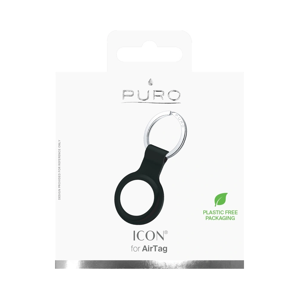 Hurtownia GSM - Silikonové pouzdro PURO ICON Case Apple AirTag (černé) - PUR416BLK - {ean13} - Hurt