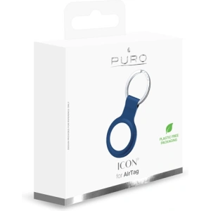 Hurtownia GSM - Silikonowe etui PURO ICON Case Apple AirTag (granatowy) - PUR417NAV - {ean13} - Hurt