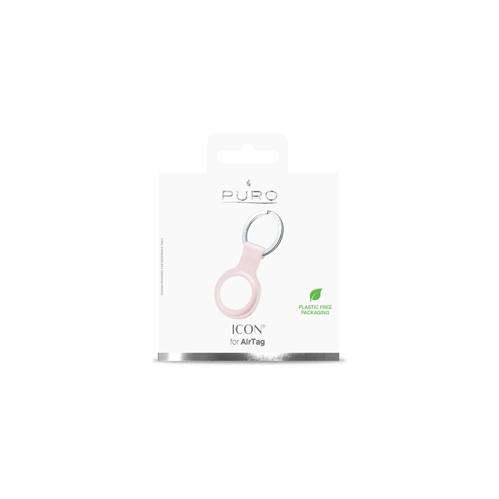 Hurtownia GSM - Silikonové pouzdro PURO ICON Case Apple AirTag (pískově růžová) - PUR419PNK - {ean13} - Hurt
