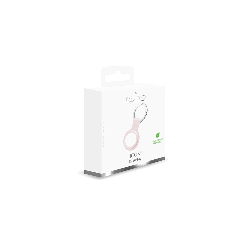 Hurtownia GSM - Silikonové pouzdro PURO ICON Case Apple AirTag (pískově růžová) - PUR419PNK - {ean13} - Hurt