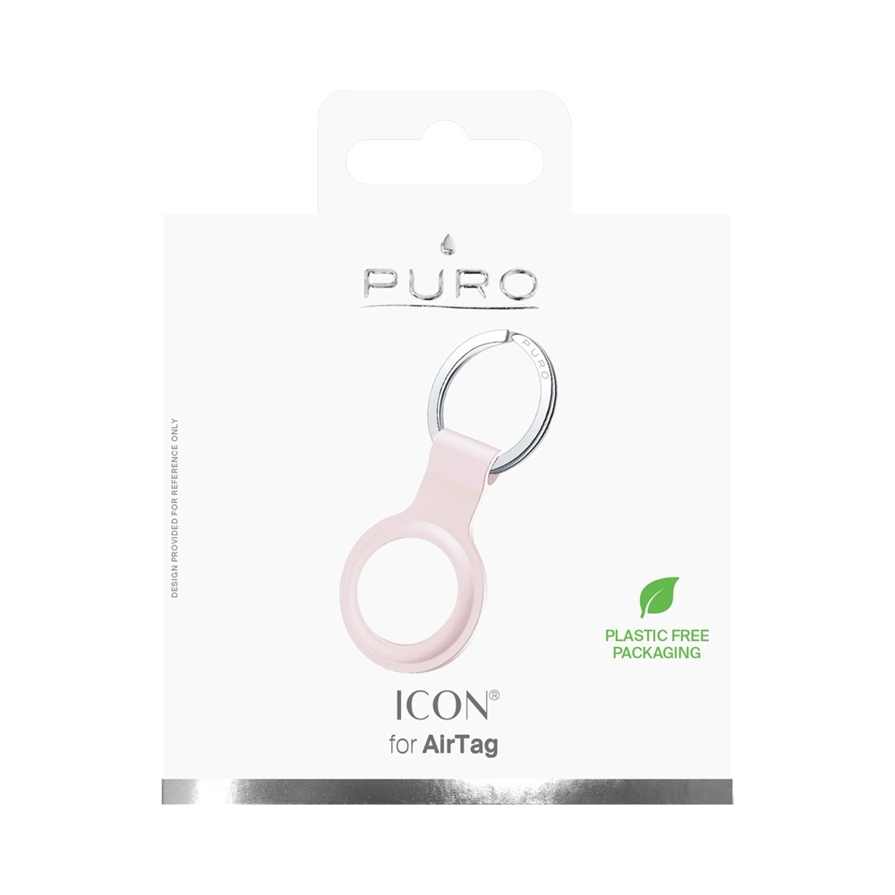 Hurtownia GSM - Silikonové pouzdro PURO ICON Case Apple AirTag (pískově růžová) - PUR419PNK - {ean13} - Hurt