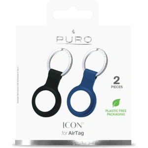 Wholesale PURO ICON Case Apple AirTag (black & navy) [2 PACK] - PUR420BLKNAV - {ean13} - Hurt