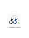 Hurtownia GSM - Silikonowe etui PURO ICON Case Apple AirTag (czarny i granatowy) [2 PACK] - PUR420BLKNAV - {ean13} - Hurt