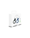 Hurtownia GSM - Silikonowe etui PURO ICON Case Apple AirTag (czarny i granatowy) [2 PACK] - PUR420BLKNAV - {ean13} - Hurt