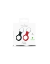 Wholesale PURO ICON Case Apple AirTag (black & red) [2 PACK] - PUR421BLKRED - {ean13} - Hurt