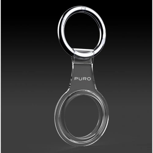 Silikonowe etui PURO NUDE Case Apple AirTag Apple AirTag (przezroczysty)