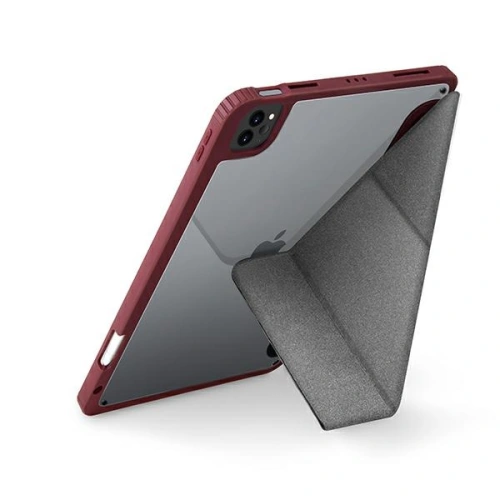 Etui UNIQ Moven Apple iPad 10.2 (2020) bordowy/burgundy