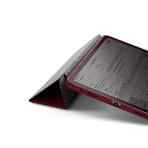Etui UNIQ Moven Apple iPad 10.2 (2020) bordowy/burgundy