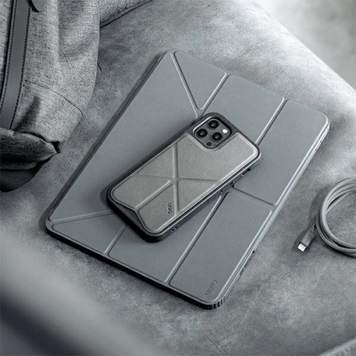 Etui UNIQ Moven Apple iPad 10.2 (2020) szary/charcoal grey