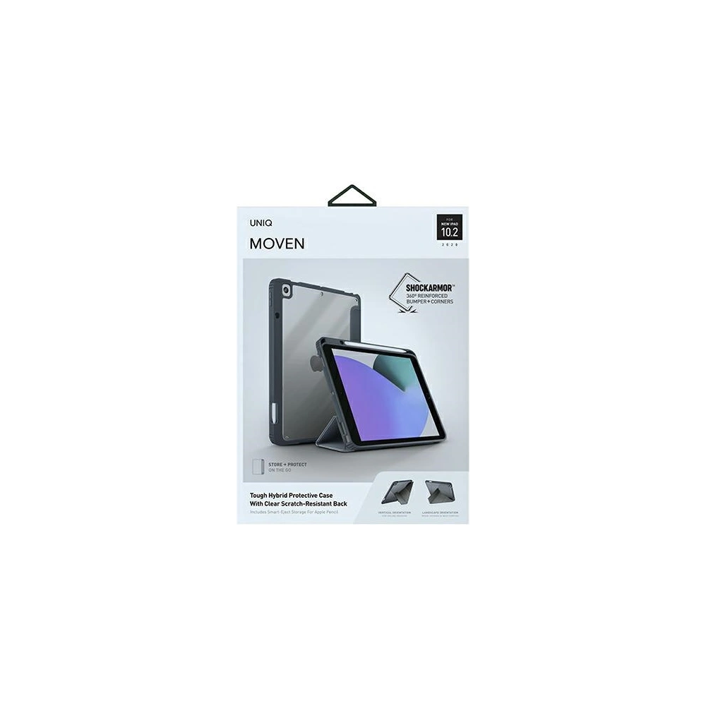 Hurtownia GSM - Etui UNIQ Moven Apple iPad 10.2 (2020) šedá/charcoal grey - UNIQ367GRY - {ean13} - Hurt