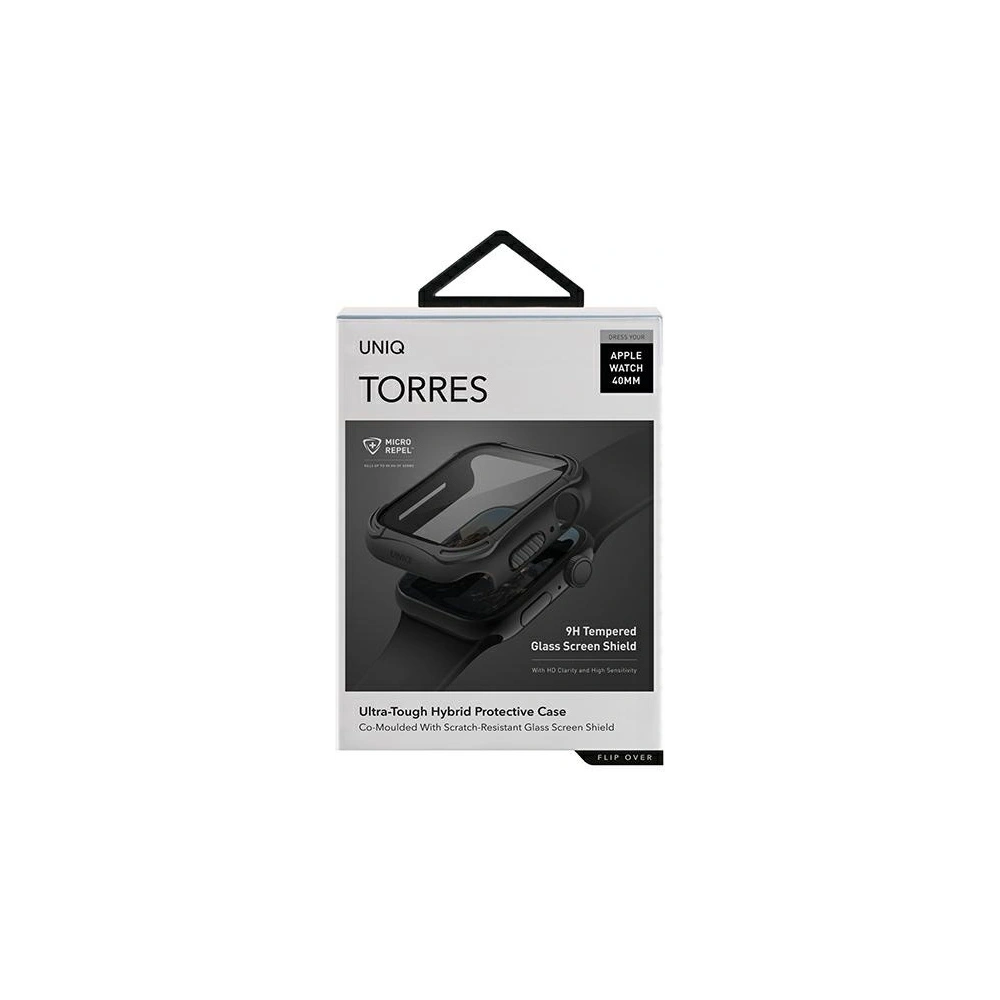 Hurtownia GSM - Case UNIQ Torres Apple Watch Series 4/5/6/7/SE/8/9 40/41MM schwarz - UNIQ369BLK - {ean13} - Hurt