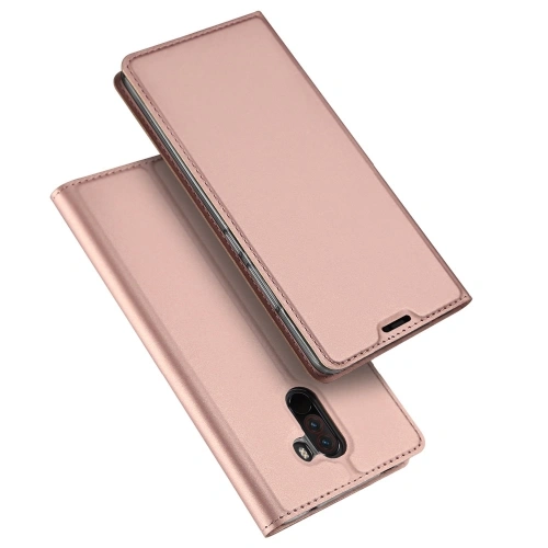 Etui DuxDucis SkinPro Pocophone F1 Rose Gold + Szkło