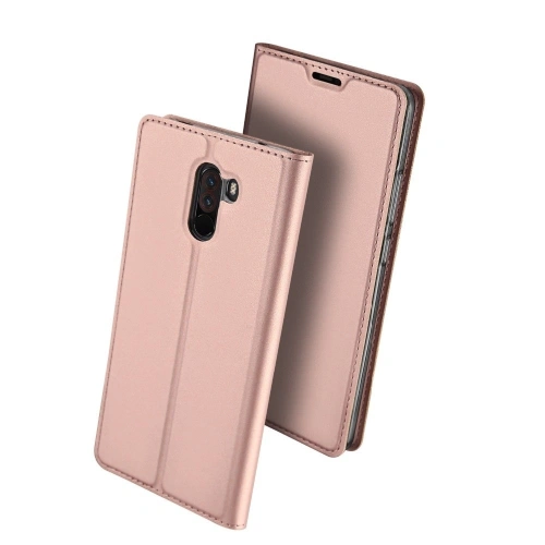 Etui DuxDucis SkinPro Pocophone F1 Rose Gold + Szkło