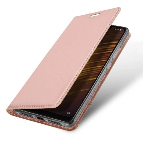 Etui DuxDucis SkinPro Pocophone F1 Rose Gold + Szkło