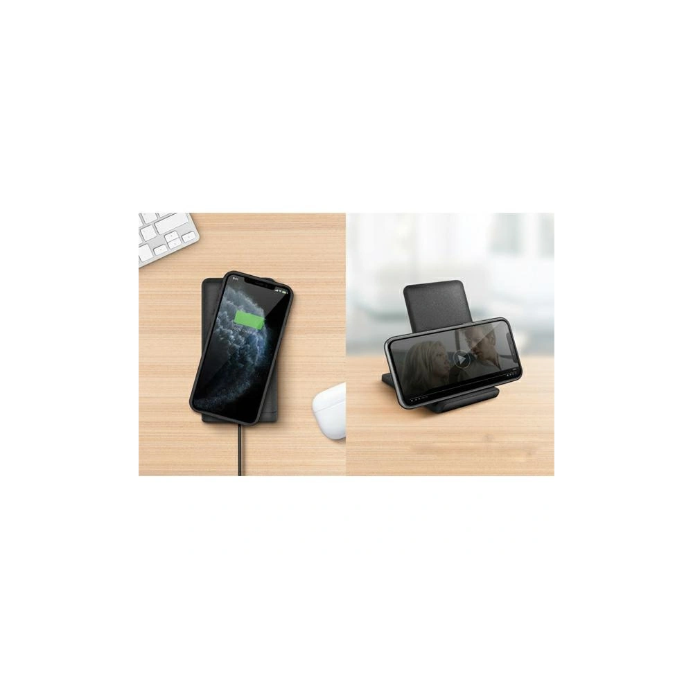 Hurtownia GSM - UNIQ Ładowarka indukcyjna Vertex Duo 2in1 15W Fast charge charcoal grey - UNIQ374GRY - {ean13} - Hurt