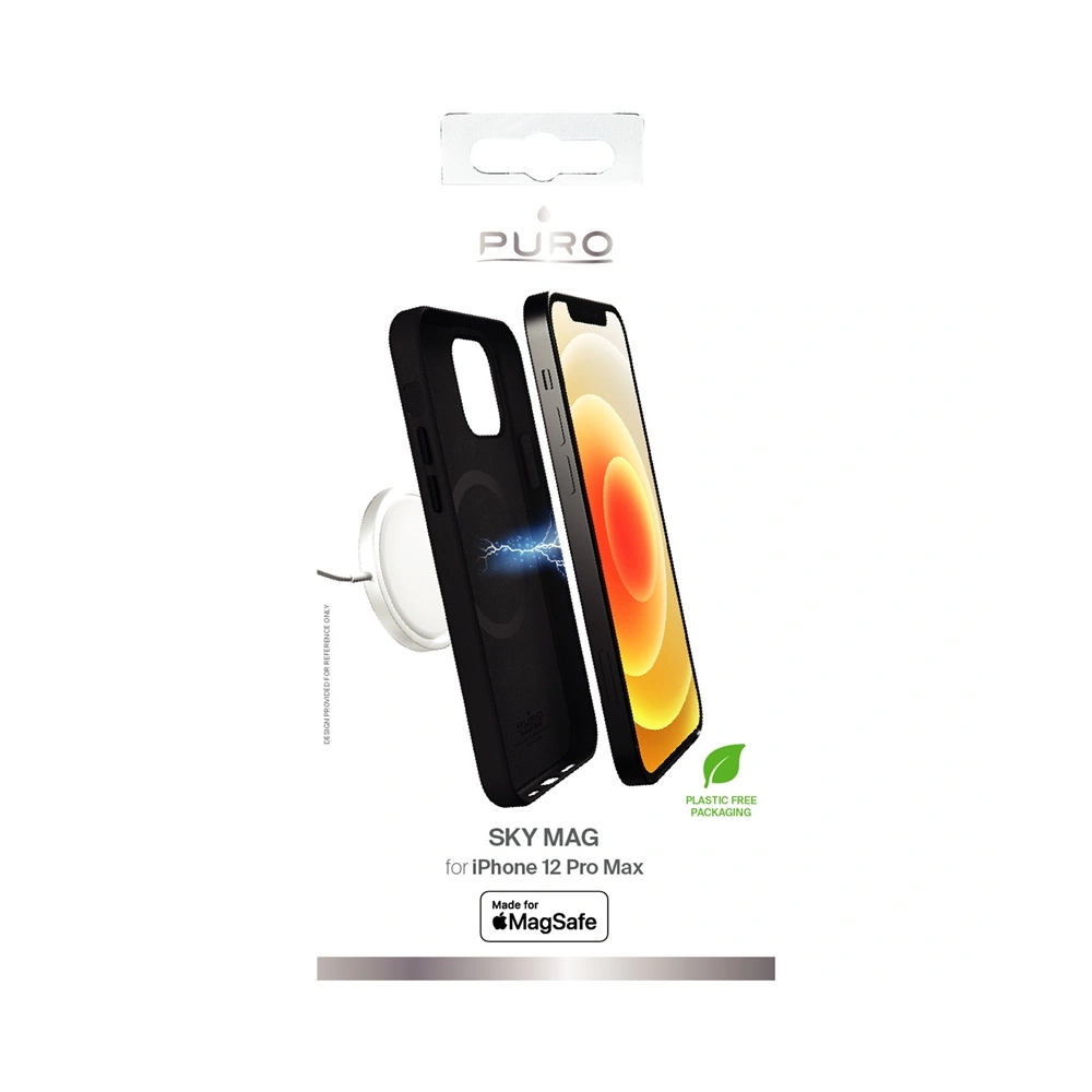 Wholesale PURO SKYMAG MagSafe Apple iPhone 12 Pro Max (black) - PUR428BLK - {ean13} - Hurt