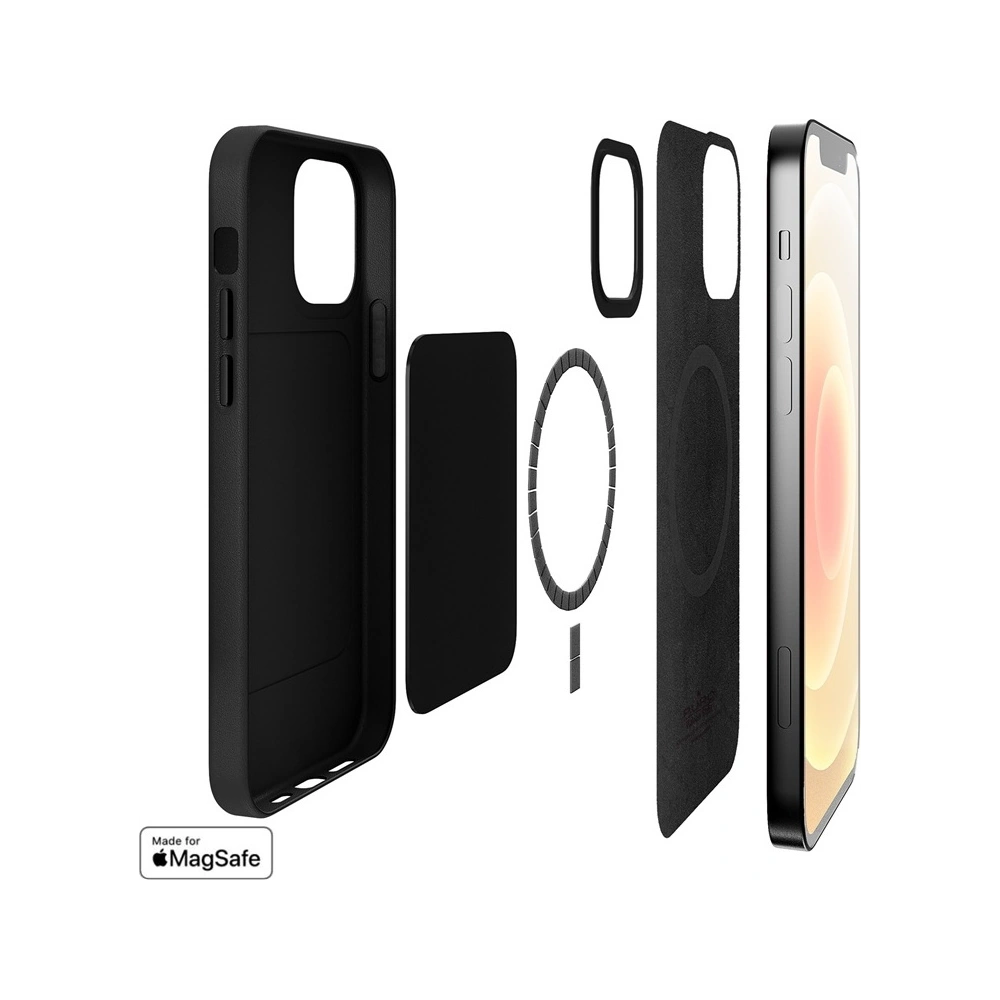 Hurtownia GSM - Etui PURO SKYMAG MagSafe Apple iPhone 12/12 Pro (černý) - PUR429BLK - {ean13} - Hurt