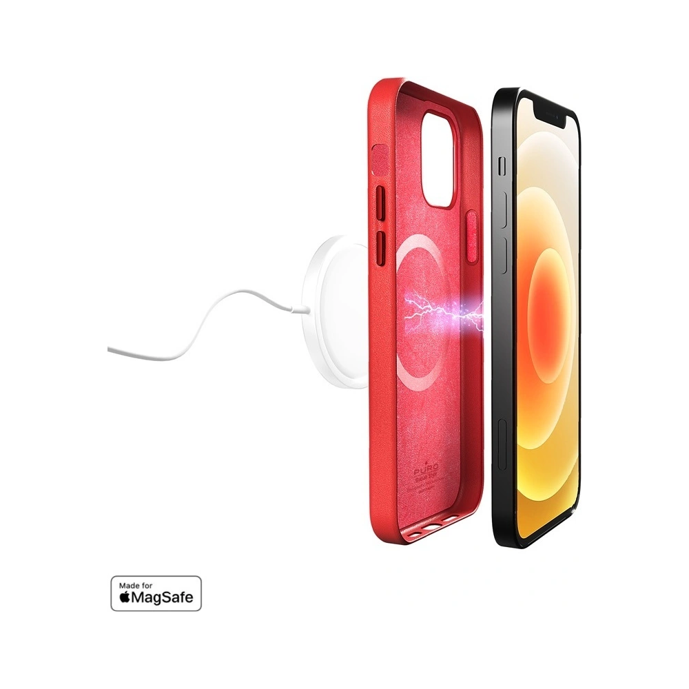 Wholesale PURO SKYMAG MagSafe Apple iPhone 12/12 Pro (red) - PUR430RED - {ean13} - Hurt