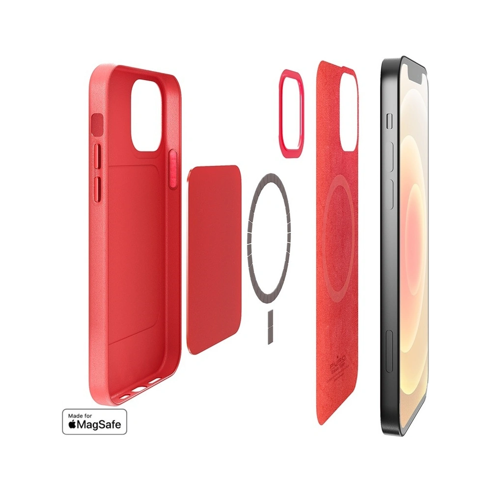 Wholesale PURO SKYMAG MagSafe Apple iPhone 12/12 Pro (red) - PUR430RED - {ean13} - Hurt