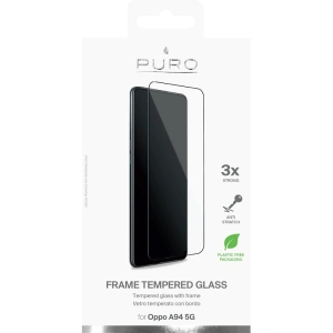 Hurtownia GSM - Szkło hartowane PURO Frame Tempered Glass Oppo A94 5G (czarna ramka) - PUR432BLK - {ean13} - Hurt