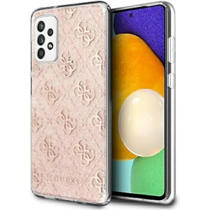 Hurtownia GSM - Etui Guess GUHCA32PCU4GLPI Samsung Galaxy A32 5G różowy/pink hard case 4G Glitter - GUE963PNK - {ean13} - Hurt