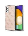 Etui Guess GUHCA32PCU4GLPI Samsung Galaxy A32 5G růžové/pink tvrdé pouzdro 4G Glitter