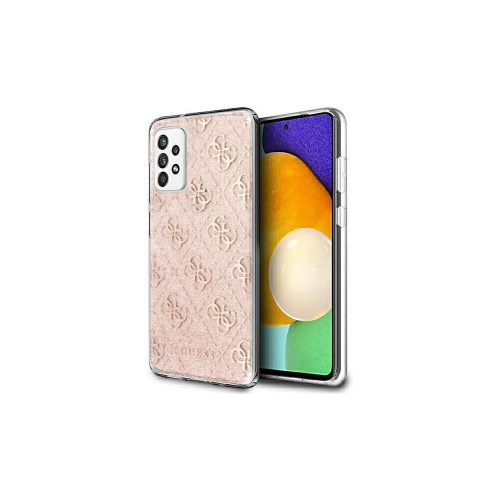 Wholesale Guess GUHCA32PCU4GLPI Samsung Galaxy A32 5G pink hard case 4G Glitter - GUE963PNK - {ean13} - Hurt