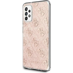 Hurtownia GSM - Etui Guess GUHCA32PCU4GLPI Samsung Galaxy A32 5G różowy/pink hard case 4G Glitter - GUE963PNK - {ean13} - Hurt