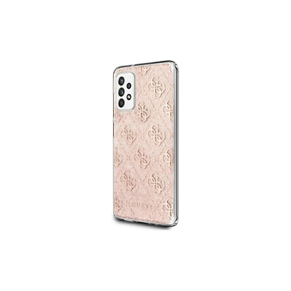 Hurtownia GSM - Etui Guess GUHCA32PCU4GLPI Samsung Galaxy A32 5G różowy/pink hard case 4G Glitter - GUE963PNK - {ean13} - Hurt