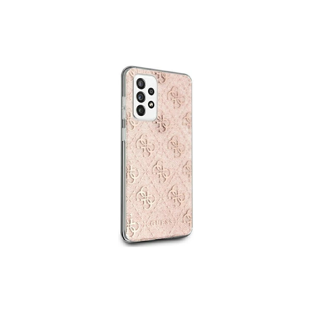 Wholesale Guess GUHCA32PCU4GLPI Samsung Galaxy A32 5G pink hard case 4G Glitter - GUE963PNK - {ean13} - Hurt