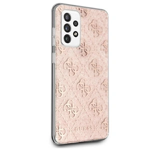 Hurtownia GSM - Etui Guess GUHCA52PCU4GLPI Samsung Galaxy A52/A52s růžové/pink hard case 4G Glitter - GUE964PNK - {ean13} - Hurt