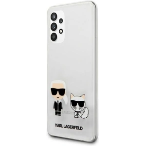 Hurtownia GSM - Etui Karl Lagerfeld KLHCA32CKTR Samsung Galaxy A32 5G hardcase Transparent Karl & Choupette - KLD476CL - {ean13} - Hurt