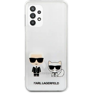 Hurtownia GSM - Etui Karl Lagerfeld KLHCA32CKTR Samsung Galaxy A32 5G hardcase Transparent Karl & Choupette - KLD476CL - {ean13} - Hurt