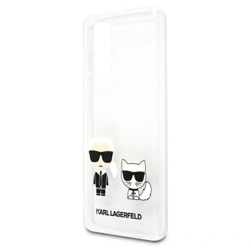 Etui Karl Lagerfeld KLHCA32CKTR Samsung Galaxy A32 5G hardcase Transparent Karl & Choupette