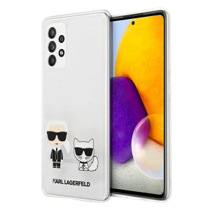 Hurtownia GSM - Etui Karl Lagerfeld KLHCA52CKTR Samsung Galaxy A52/A52s hardcase Transparent Karl & Choupette - KLD477CL - {ean13} - Hurt