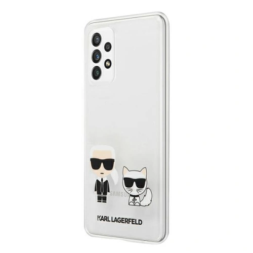 Etui Karl Lagerfeld KLHCA52CKTR Samsung Galaxy A52/A52s hardcase Transparent Karl & Choupette