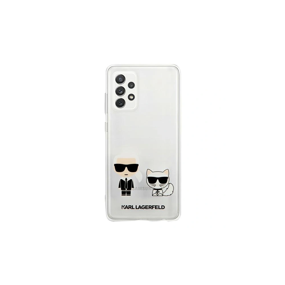 Hurtownia GSM - Etui Karl Lagerfeld KLHCA52CKTR Samsung Galaxy A52/A52s hardcase Transparent Karl & Choupette - KLD477CL - {ean13} - Hurt