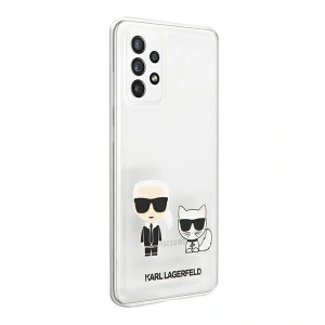 Hurtownia GSM - Etui Karl Lagerfeld KLHCA52CKTR Samsung Galaxy A52/A52s hardcase Transparent Karl & Choupette - KLD477CL - {ean13} - Hurt