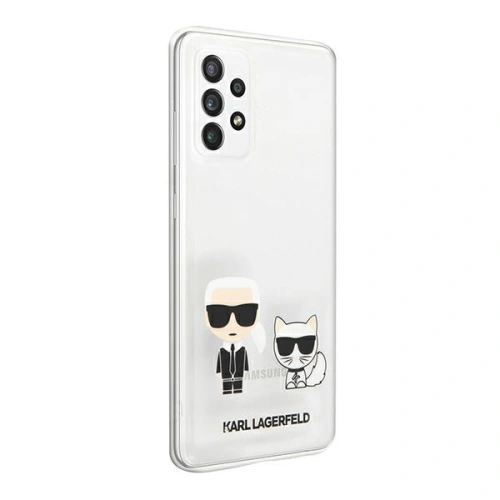 Etui Karl Lagerfeld KLHCA52CKTR Samsung Galaxy A52/A52s hardcase Transparent Karl & Choupette
