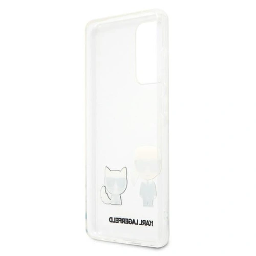 Etui Karl Lagerfeld KLHCA52CKTR Samsung Galaxy A52/A52s hardcase Transparent Karl & Choupette